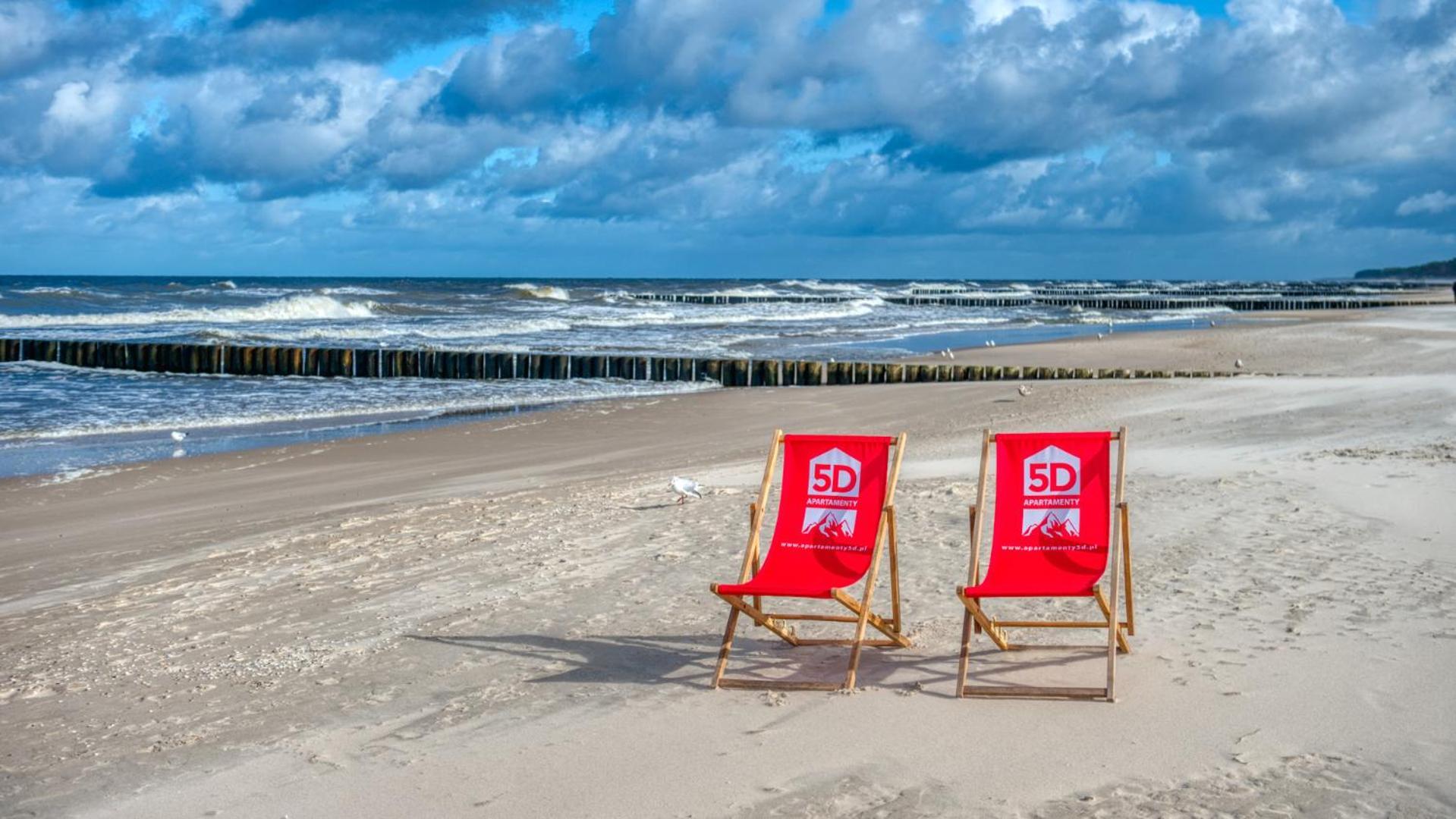 Rezydencja Niechorze 310 Z Widokiem Na Morze I Przy Plazy - 5D Apartamenty Esterno foto