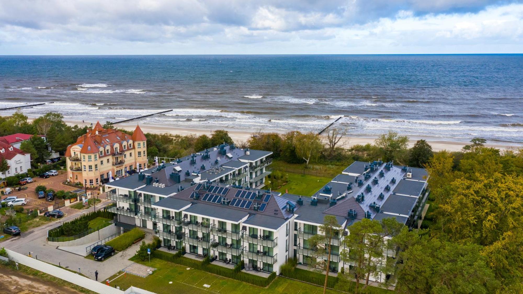 Rezydencja Niechorze 310 Z Widokiem Na Morze I Przy Plazy - 5D Apartamenty Esterno foto
