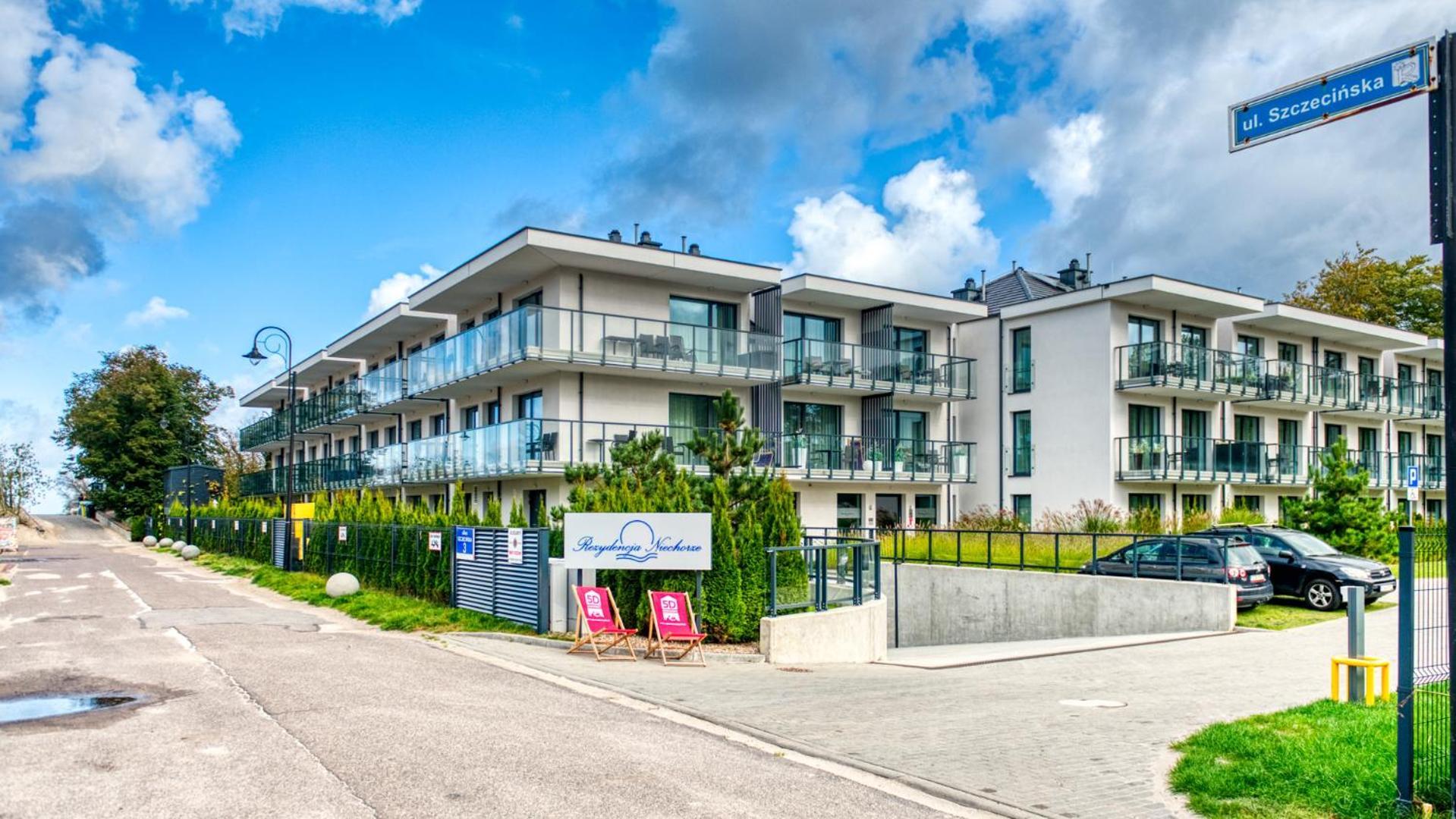 Rezydencja Niechorze 310 Z Widokiem Na Morze I Przy Plazy - 5D Apartamenty Esterno foto